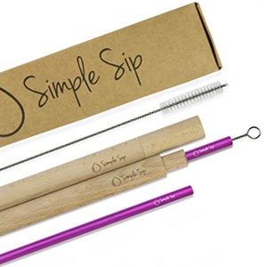 Simple Sip Metal Straws